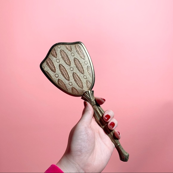 Vintage Other - Vintage gold hair brush